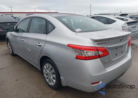 2014 Nissan Sentra Fe+ Sv из США, поврежденный, VIN 3N1AB7AP3EY269922